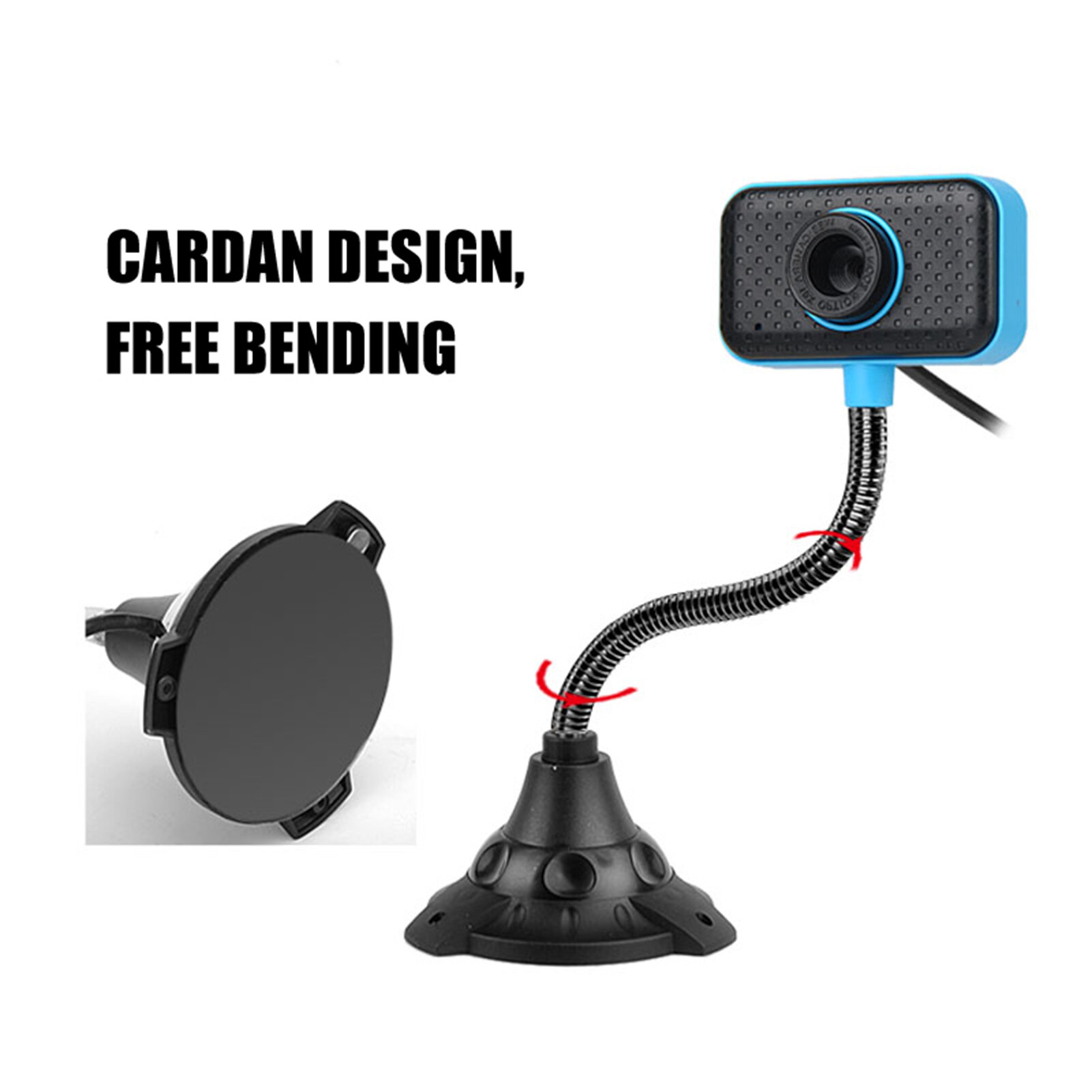 Webcam xanh cao cổ, độ phân giải 480P