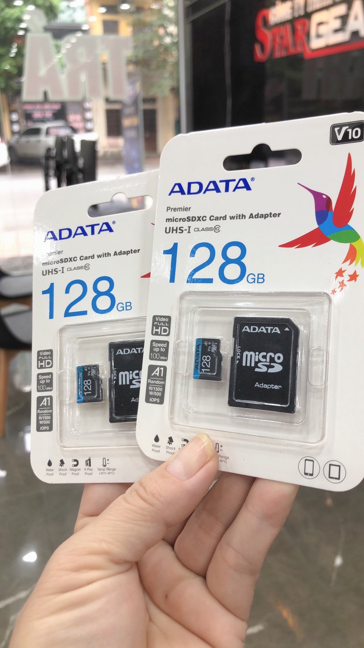 Thẻ nhớ 128GB ADATA UHS-I MICRO SD CLASS10 (AUSDX128GUICL10A1-RA1)