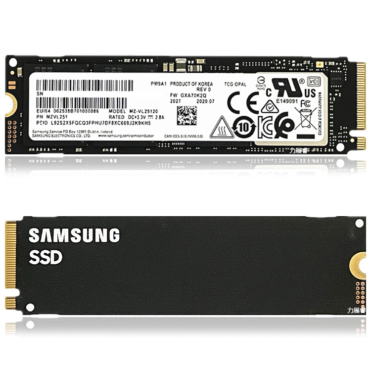 Ổ cứng SSD M2-PCIe 256GB Samsung PM9A1 NVMe 2280 (OEM Samsung 980 PRO)