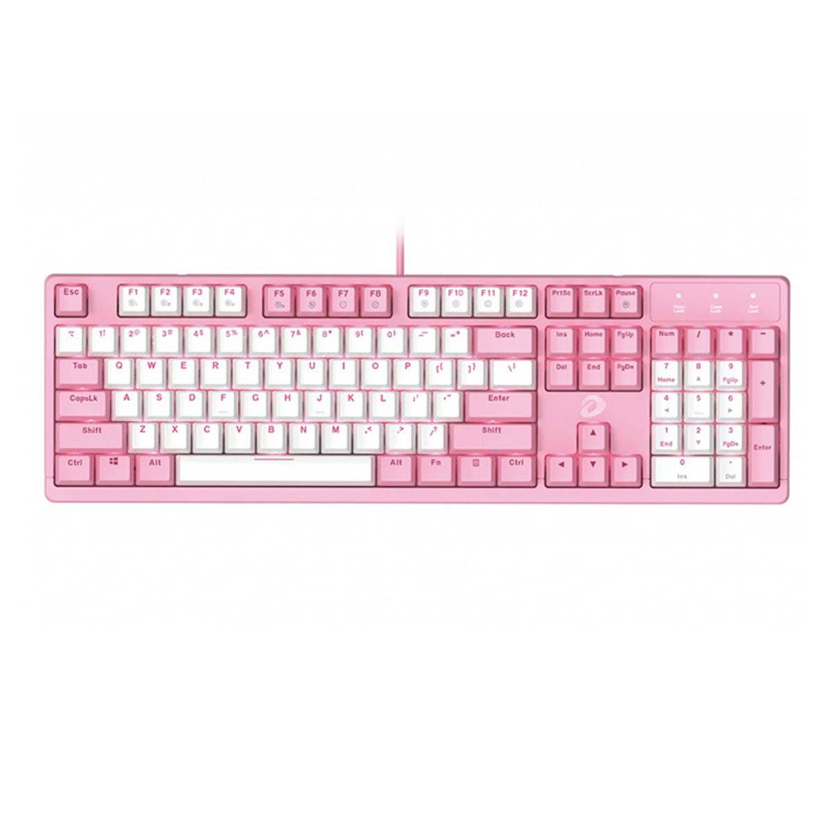 Bàn phím Dareu EK1280s Pink-White