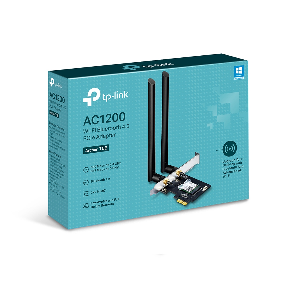 Bộ Chuyển Đổi Wi-Fi PCIe Blutooh 4.2 AC1200 T5E