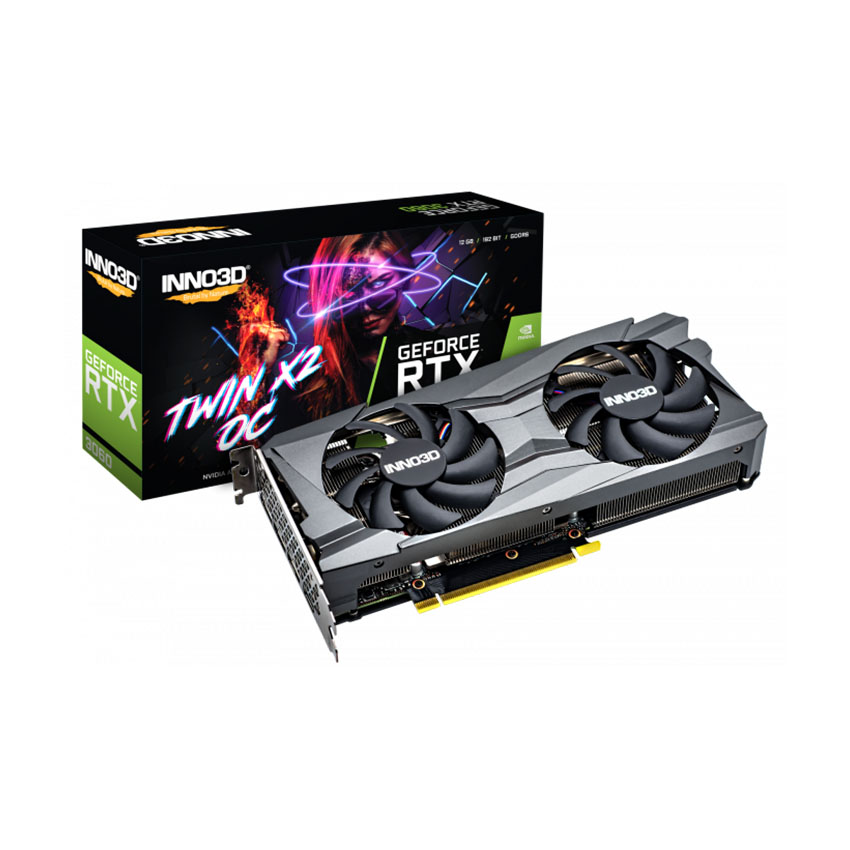 Card Màn Hình INNO3D GEFORCE RTX 3060 TWIN X2 12GB