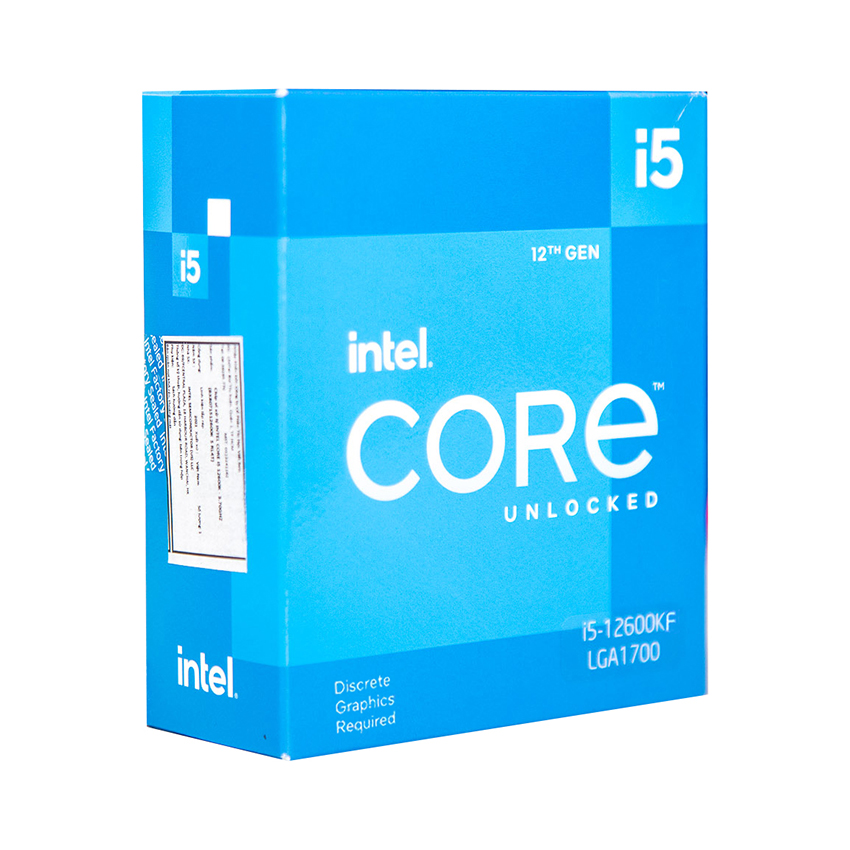 Bộ vi xử lý Intel Core i5 12600KF Tray