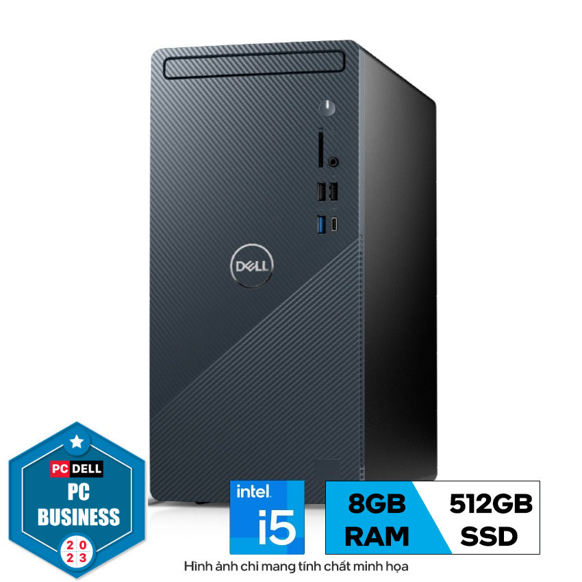 PC DELL INSPIRON 3020 (I5 13400 8GB RAM/512GB SSD/WL+BT/K+M/WIN11) (MTI51012W1-8G-512G)