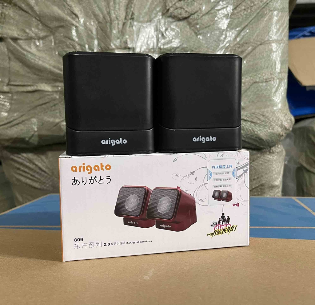 Loa Vi Tính - Loa Máy Tính Mini Arigato 809 Thay đổi được hình dạng. Âm Thanh Chất Lượng - Âm Bass Trầm