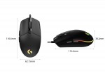 Chuột gaming Logitech G102 Gen2 Lightsync Đen 