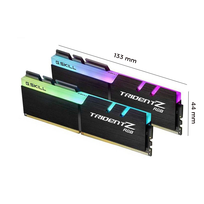 Ram G.SKILL Trident Z RGB 16GB 3600MHz DDR4 (8GBx2) F4-3600C18D-16GTZR