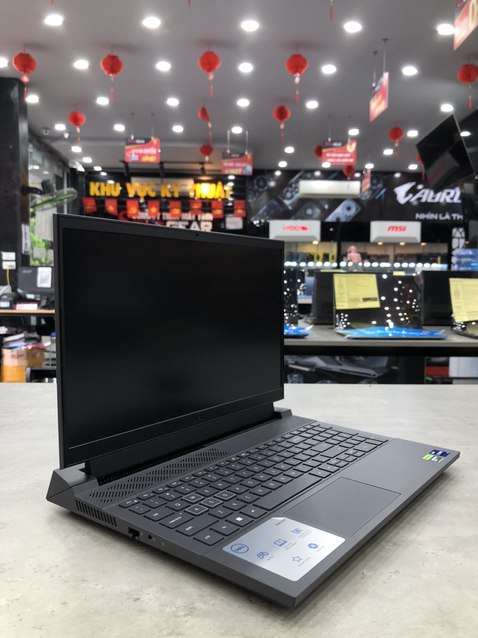 Laptop Dell Gaming G15 5530 i9HX (Intel Core i9-13900HX | 32GB | 1TB | RTX 4060 | 15.6 inch FHD | Win 11 | Office | Xám Đen)