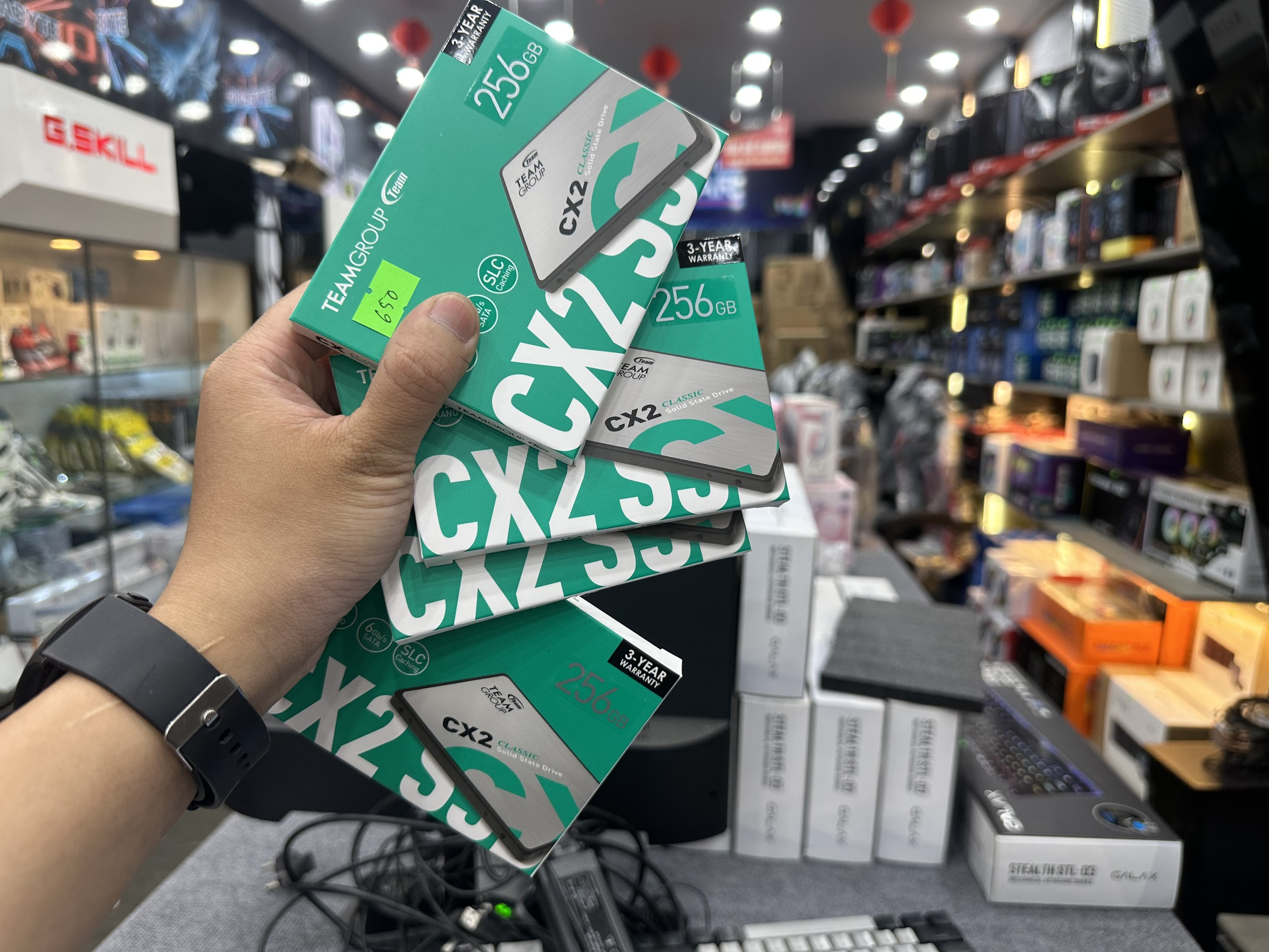 Ổ cứng SSD TeamGroup CX2 256GB 2.5 inch SATA III