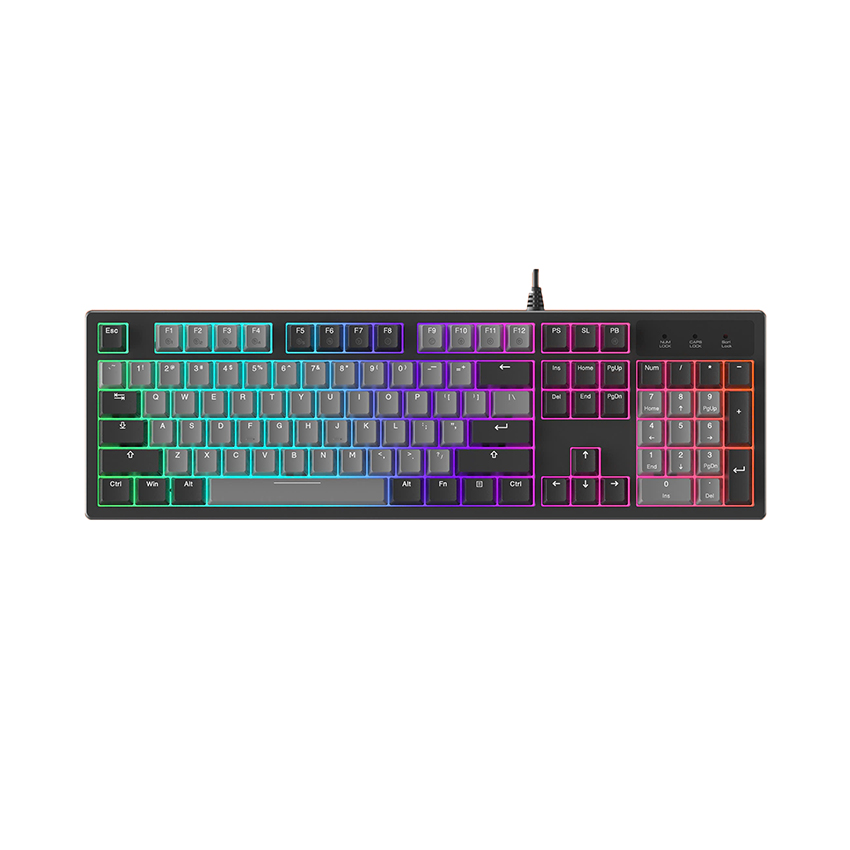 Bàn phím DareU EK104 RGB Grey Black Dream Switch