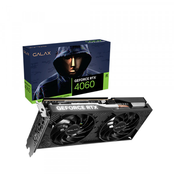 Card màn hình GALAX GeForce RTX 4060 8G OC 2X 1- Click