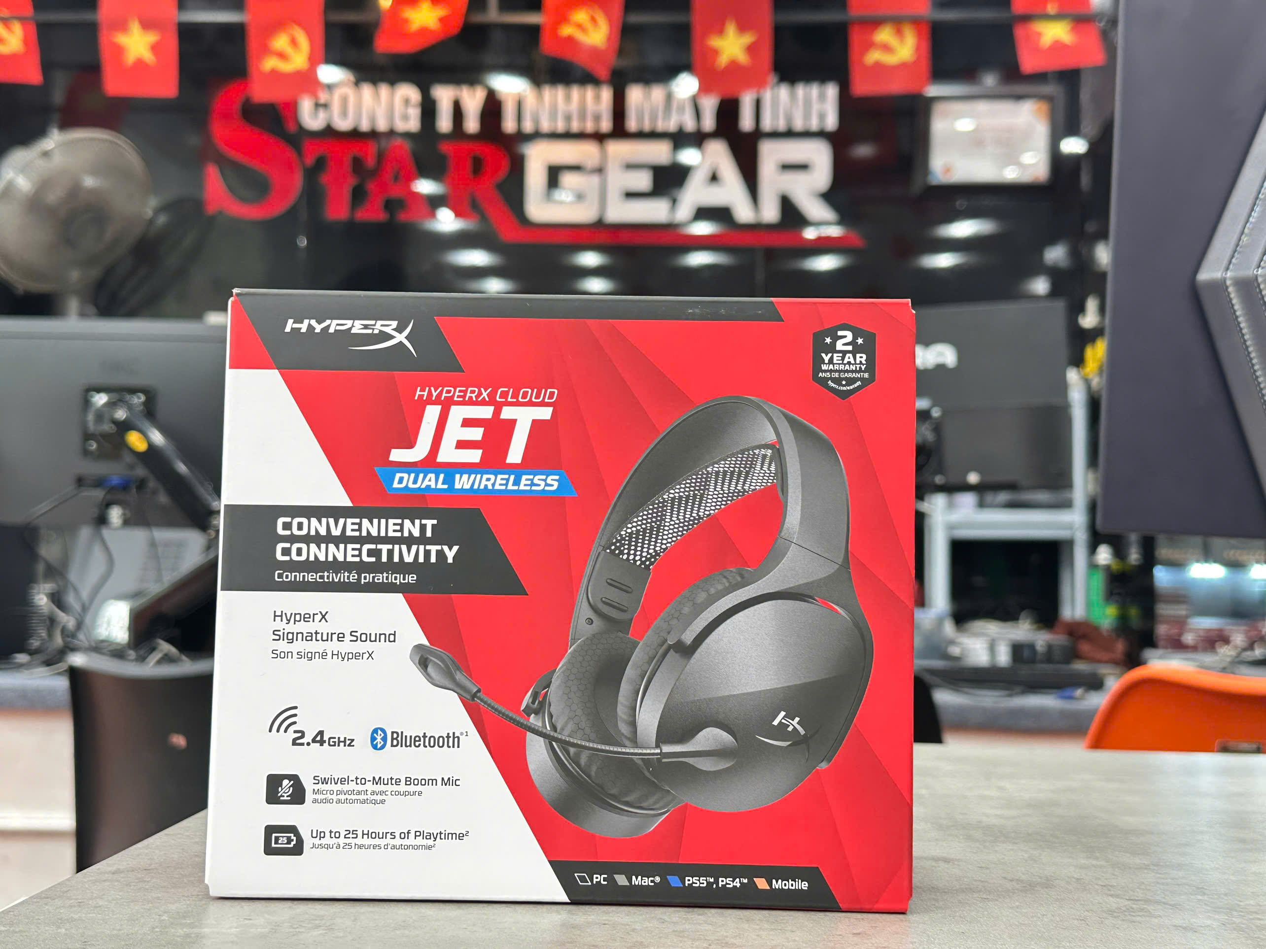 Tai nghe HyperX Cloud Jet Wireless Black