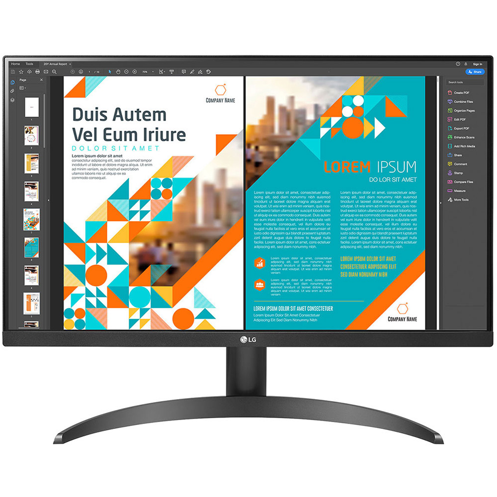 Màn Hình LG 24QP500-B (23.8 inch - 2K - IPS - 75Hz - 5ms - FreeSync - HDR10 - GamingMode)