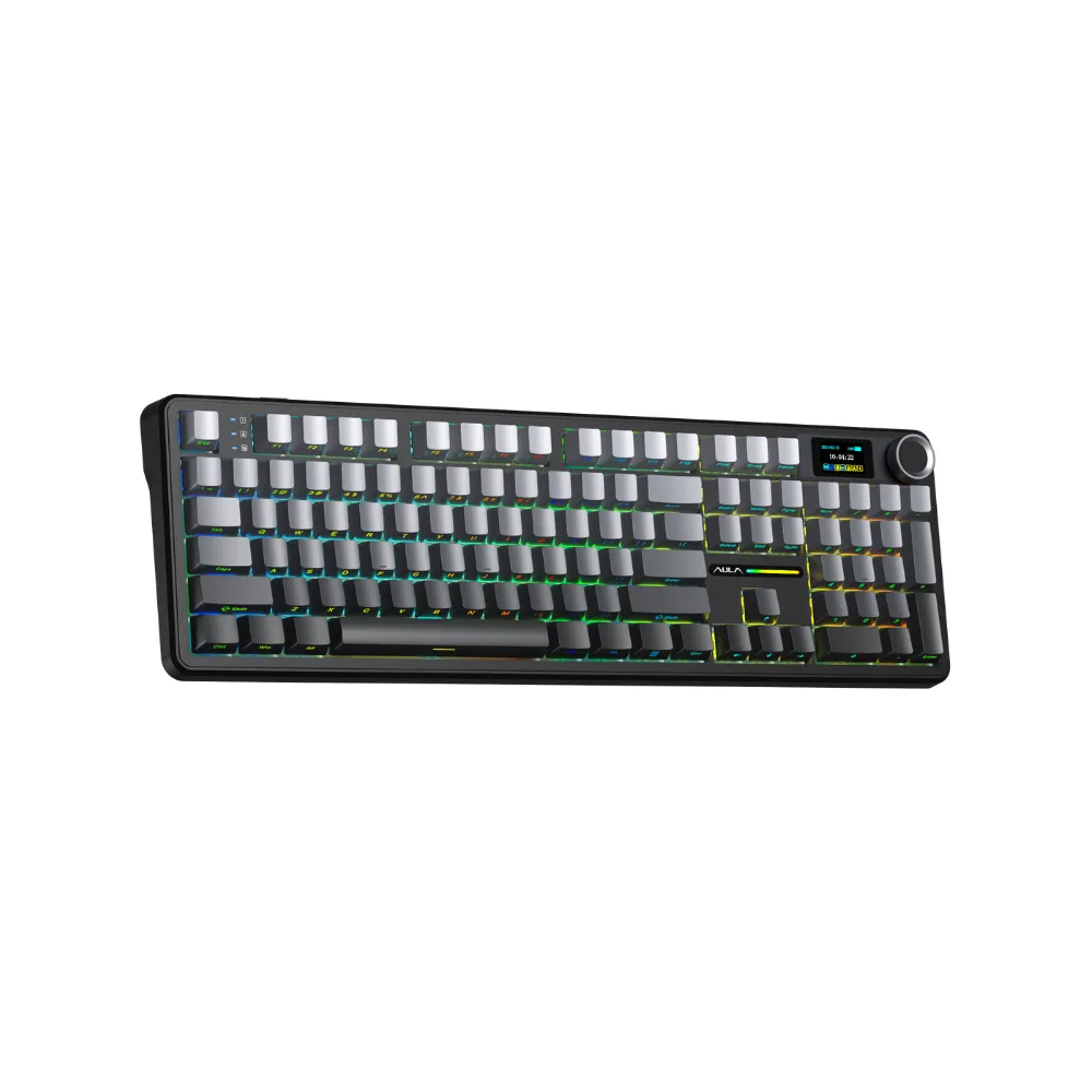 Bàn phím cơ gaming 3 mode AULA F108 Pro đen, Nimbus switch (1288)