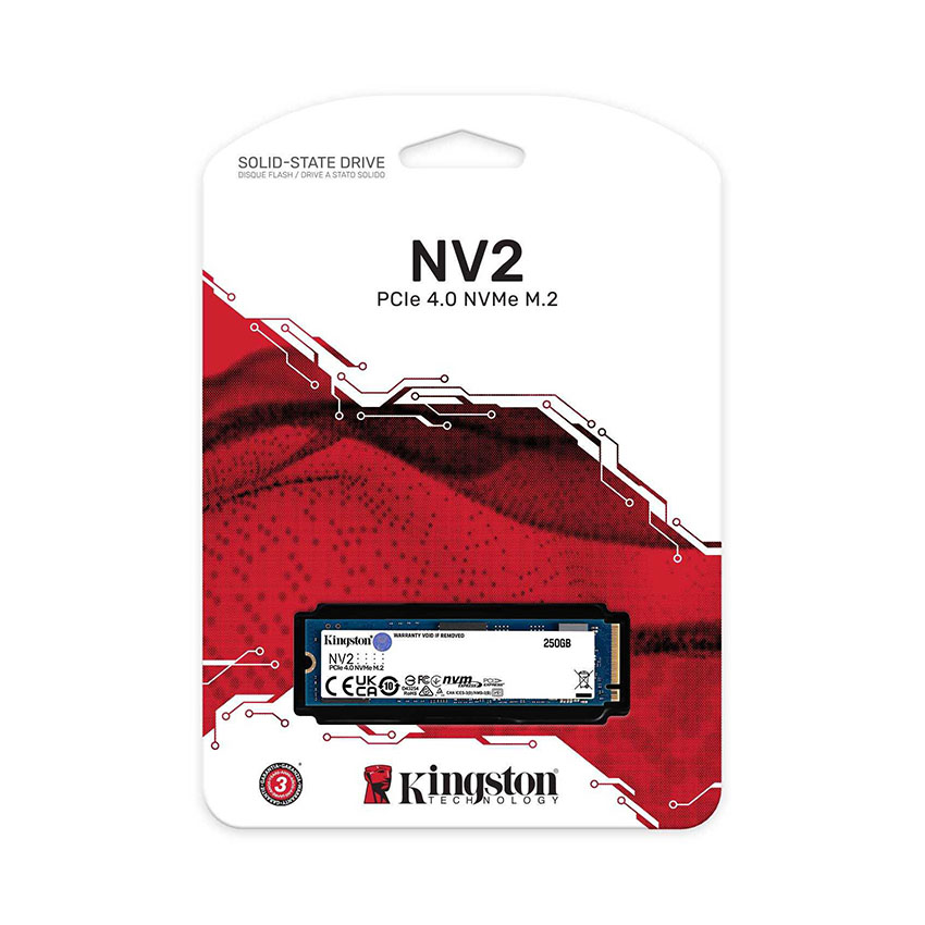 Ổ cứng SSD Kingston NV2 1TB PCIe 4.0 x4 NVMe M.2 (SNV2S/1000G)