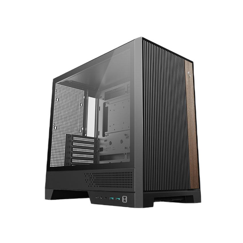 Vỏ Case DEEPCOOL CL600 ATX - Black (ATX/2 Fan RGB cánh ngược)