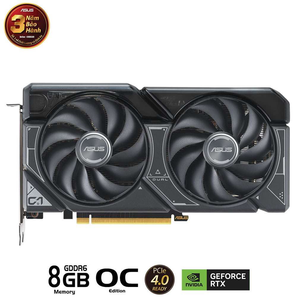 CARD MÀN HÌNH ASUS DUAL RTX 4060-O8G