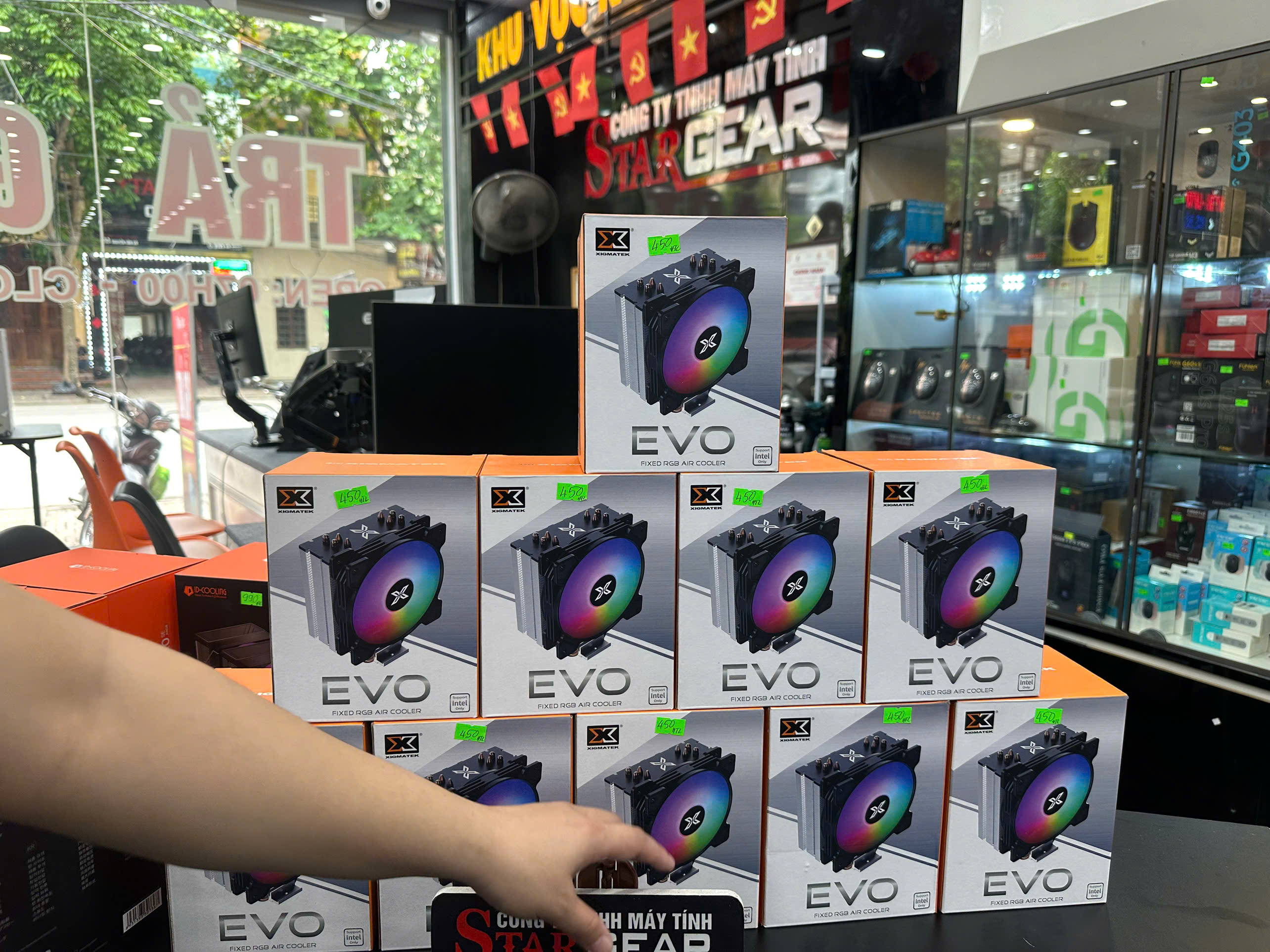 Tản nhiệt khí CPU Xigmatek EVO Black - RGB