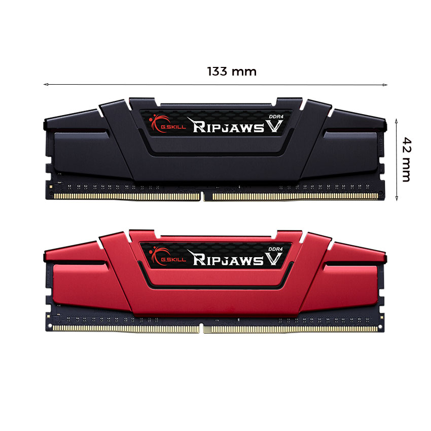 Ram Desktop Gskill RIPJAWS V (F4-3200C16S-16GVK) 16GB (1x16GB) DDR4 3200Mhz