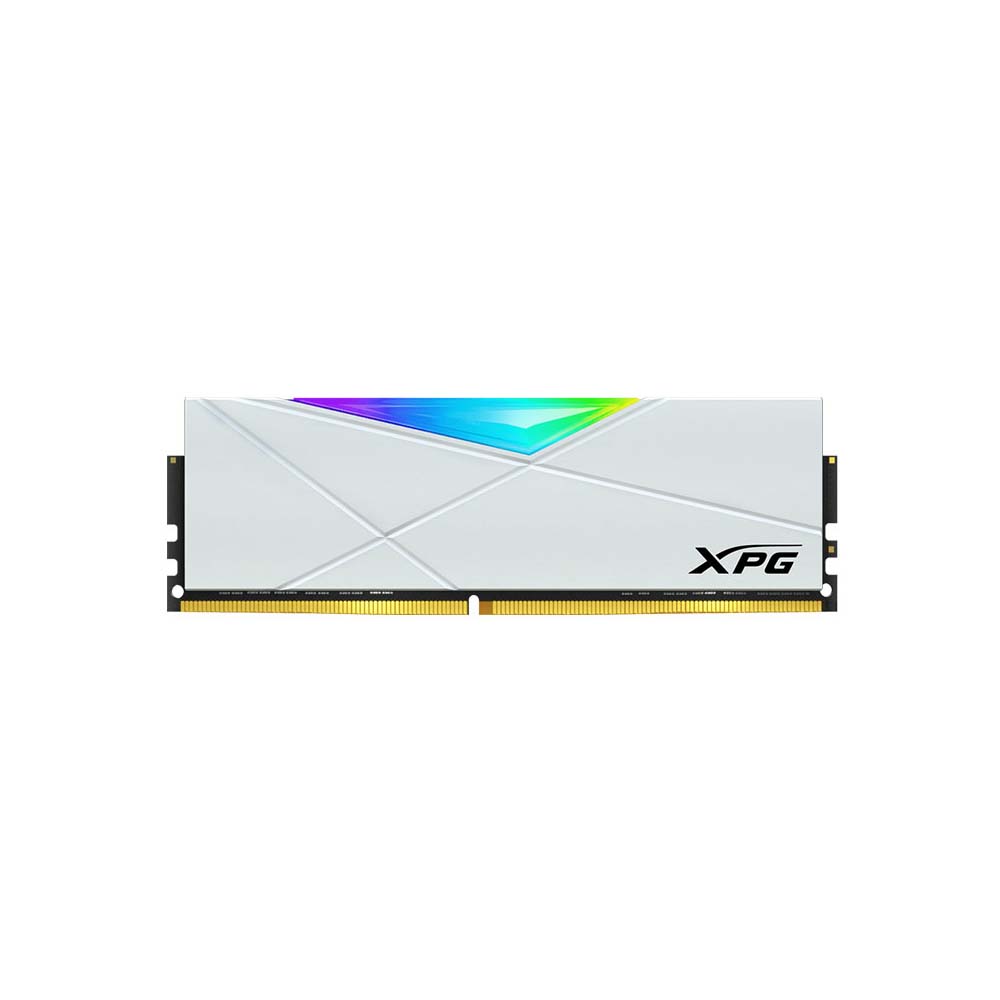 Ram Desktop Adata XPG Spectrix D50 RGB White ,Black 16GB (1x16GB) DDR4 3200Mhz