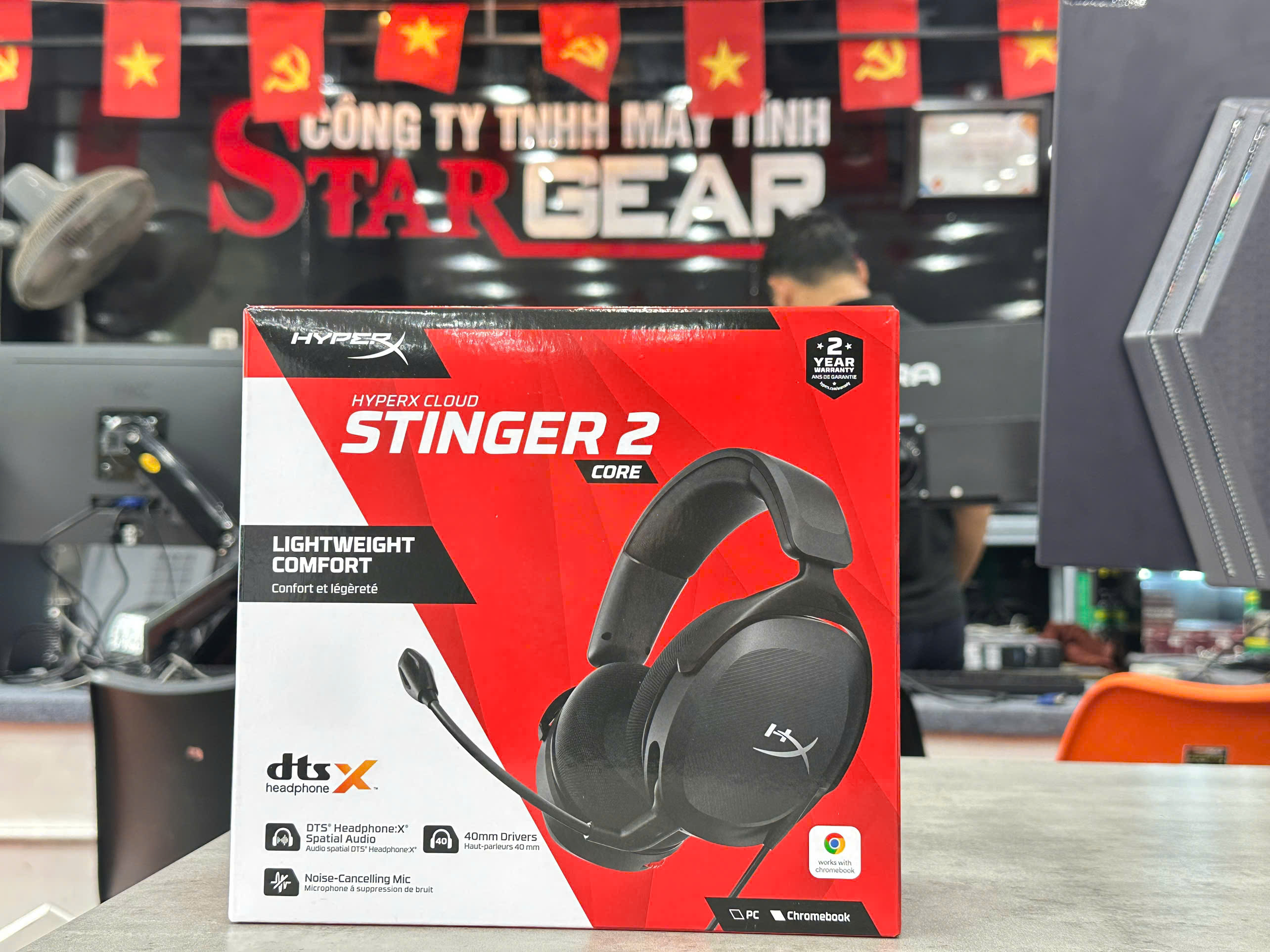 Tai nghe chụp tai Gaming Hyperx Cloud Stinger 2 Core