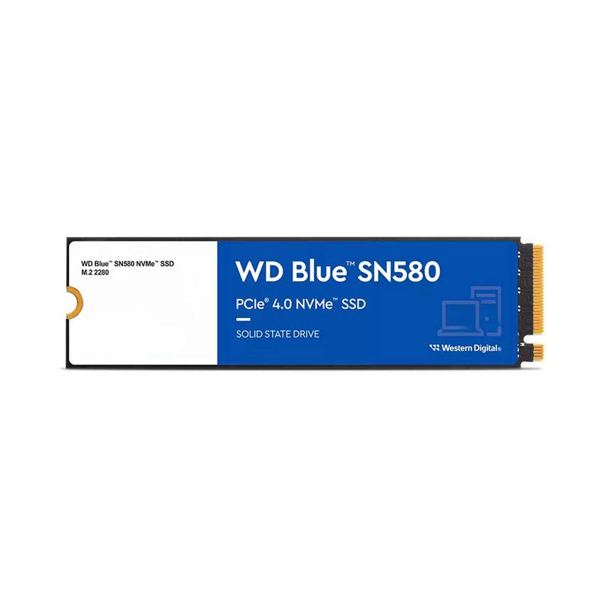 SSD Western Digital Blue SN580 2TB PCIe Gen4 x4 NVMe M.2