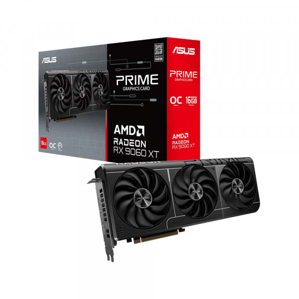 Card màn hình ASUS Prime Radeon RX 9060 XT 16GB GDDR6 OC Edition