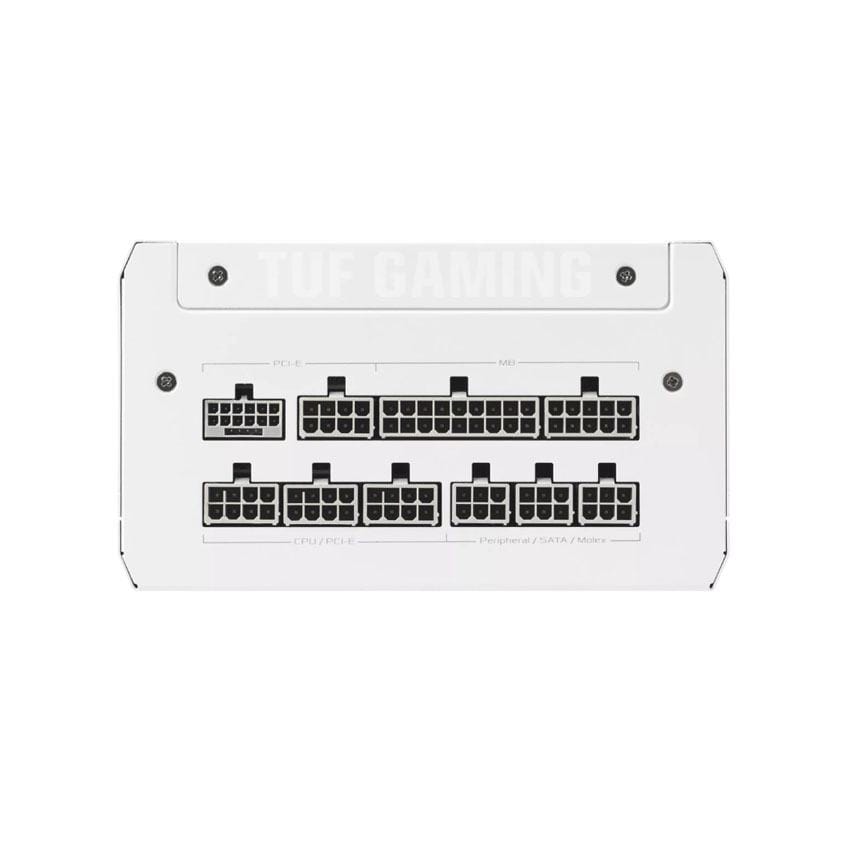 Nguồn Asus TUF Gaming 1000G WHITE – 1000W ( ATX3.0/Pci Gen 5.0 /80 Plus Gold/Full Modular)