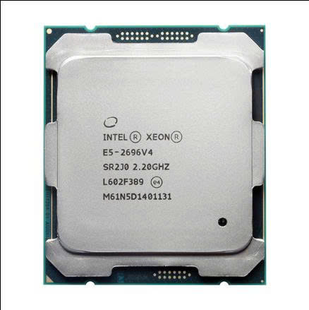 CPU Xeon E5 2696v4, 22C/ 44T 2.2Ghz – 3.6Ghz, 55MB Cache