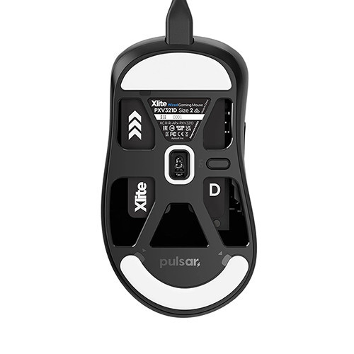 Chuột Pulsar có dây Xlite Wired Medium Black